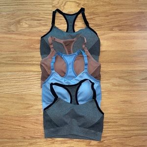Set of 4 Auden Nursing Sports Bras Small